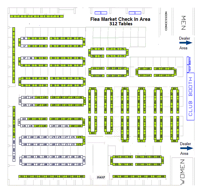 Flea Market Floor Plan